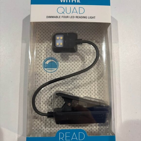 Quad Light 4 LED Reading Light - Black - Picture 1 of 2